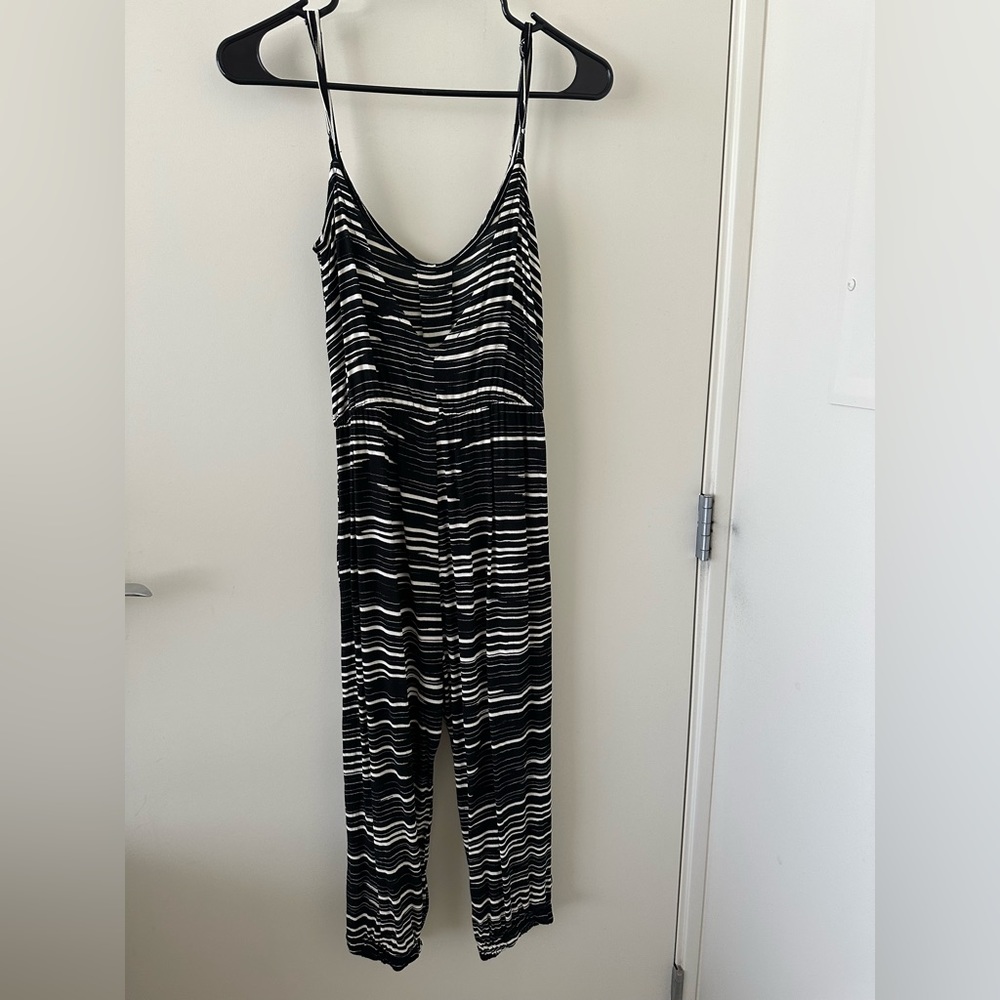 Fighting Eel Black and White Jumpsuit